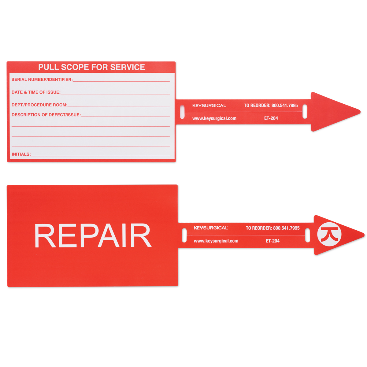 Scope Repair Tag Image